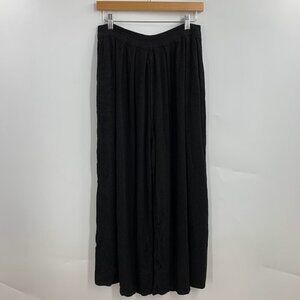 Nomad Women's Cotton Relaxed Wide Leg Cropped Pleated Casual Pants Size S